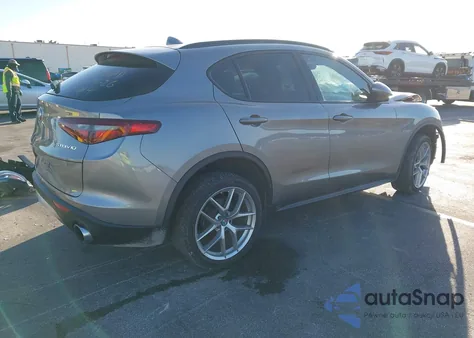 2018 Alfa Romeo Stelvio Ti Sport Awd from USA, damaged, VIN ZASFAKNN0J7B60841